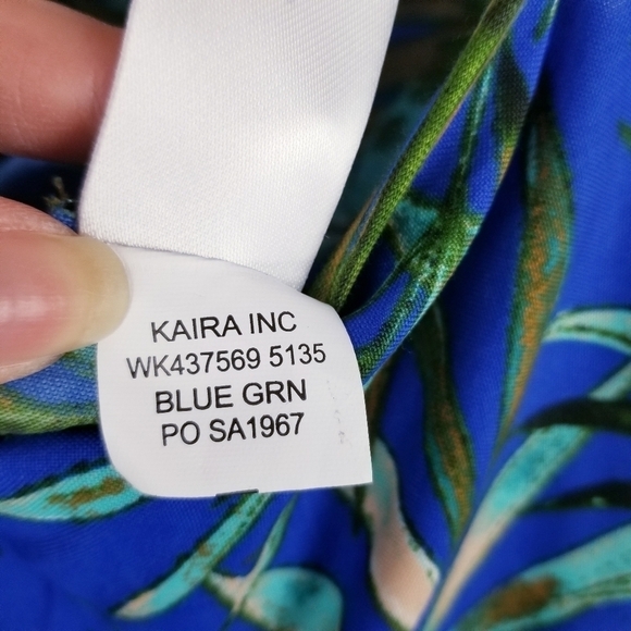 BOG Collective Tiered Maxi Dress NWT - Picture 13 of 13